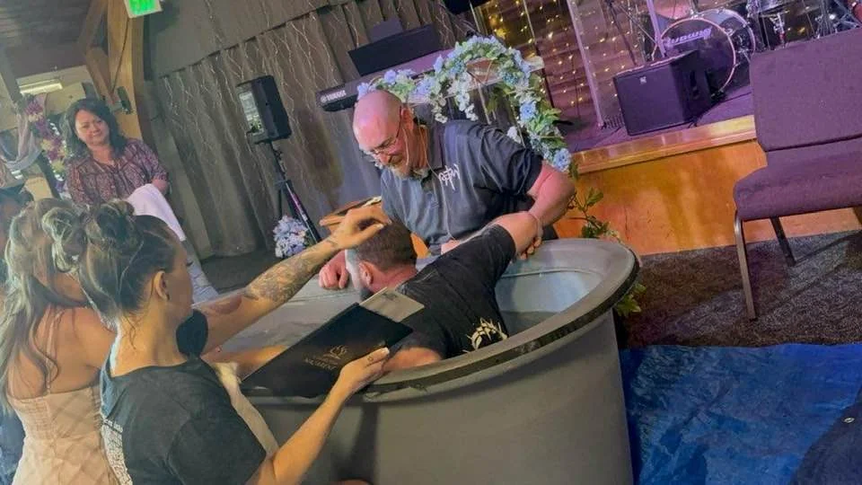 Lcc Baptism At Life Community Church Of The Nazarene Church In Colorado Springs, CO